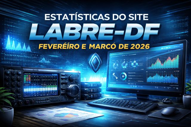 Estatísticas do Novo Site da LABRE-DF